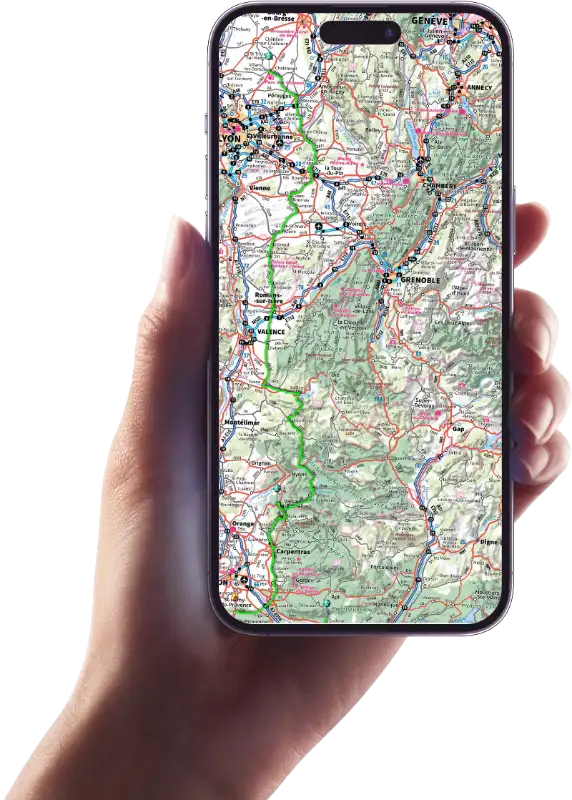 Gps routes op je telefoon of in je navigatiesysteem Gps routes op je telefoon of in je navigatiesysteem